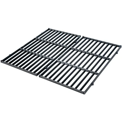 CLP Grillrost Set I Für Gas- Kohle- & Elektrogrillgeräte I Grillrost Set Aus Gusseisen