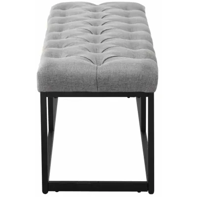 CLP Sitzbank Amun Stoff B120 Farbe:grau;Größe:120 cm