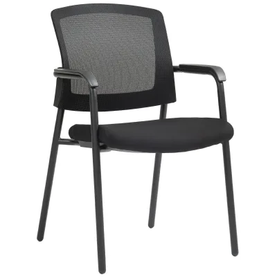 CLP Stapelstuhl Schwarz 58x86x60 cm
