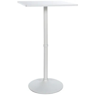 CLP Stehtisch Quadratisch I Eckige Tischplatte 60 X 60 CM   Stabiles Metallgestell