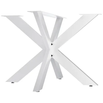 CLP Tischbeine Biloxi I Tischkufen für DIY-Tische I Höhe 71 cm I Sternförmiges Tischgestell aus pulverbeschichtetem Stahl