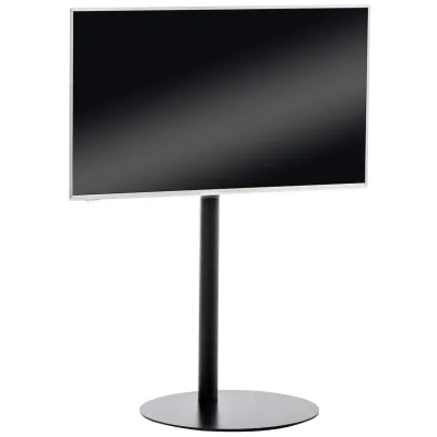 CLP TV Ständer für 55-57 Zoll VESA 100x100 bis 600x400, stabiler universal Standfuß, Fernseher belastbar bis 40KG
