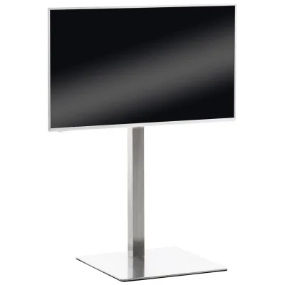 CLP TV Ständer für 55-57 Zoll VESA 100x100 bis 600x400, stabiler universal Standfuß, Fernseher belastbar bis 40KG