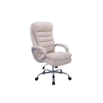 CLP Bürostuhl ergonomisch, XXL Vancouver, bis 150 kg belastbar, höhen-verstellbar, drehbar, kippbar fixierbar, Stoff