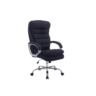 CLP Bürostuhl ergonomisch, XXL Vancouver, bis 150 kg belastbar, höhen-verstellbar, drehbar, kippbar fixierbar, Stoff