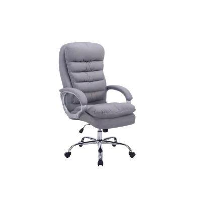 CLP Bürostuhl ergonomisch, XXL Vancouver, bis 150 kg belastbar, höhen-verstellbar, drehbar, kippbar fixierbar, Stoff