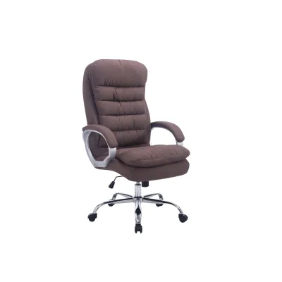 CLP Bürostuhl ergonomisch, XXL Vancouver, bis 150 kg belastbar, höhen-verstellbar, drehbar, kippbar fixierbar, Stoff