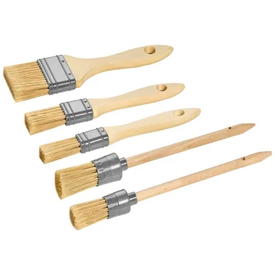 Color Expert Pinsel-Set, 5-teilig Kunstborste, Holzsti.