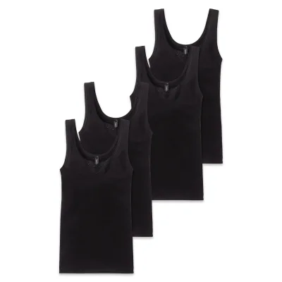 Cotton Essentials 4P Damen Unterhemd