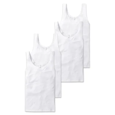 Cotton Essentials 4P Damen Unterhemd
