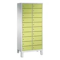 C+P Schließfachschrank Evolo48 mit Standfuß 2 x 10 Fächer