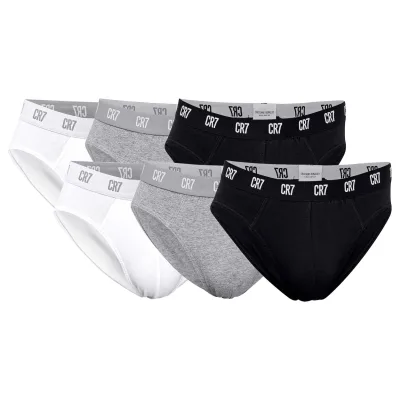 CR7 Basic, Slip, 6-pack Herren Slip
