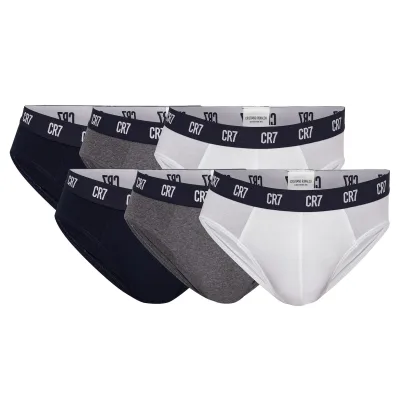 CR7 Basic, Slip, 6-pack Herren Slip