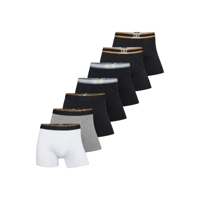 CR7 Cristiano Ronaldo Herren Trunk Stretch mit Geschenkbox 7er Pack
