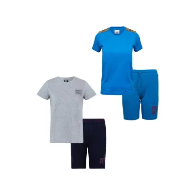 CR7 Cristiano Ronaldo Jungen Pyjama Basic Short 2er Pack