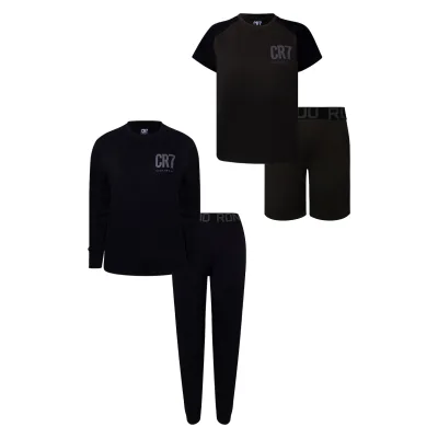 CR7 Cristiano Ronaldo Jungen Pyjama Basic Short&Long 2er Pack
