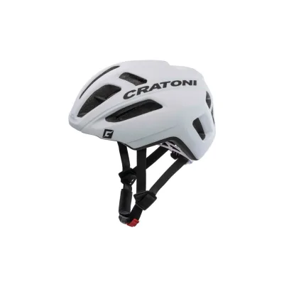 CRATONI Fahrradhelm C-Pro weiß matt gummiert