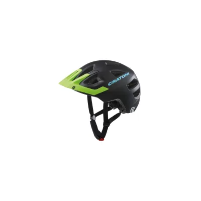 CRATONI Kinderhelm Maxster Pro schwarz/lime matt