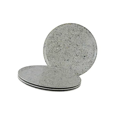 CreaTable - 24694 Stone Collection Genua, Pizzateller 4-tlg