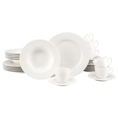 CreaTable 24913 Serie Venice Kombiservice 30-tlg 6 Personen