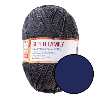 Createlli Super Family Riesen Strickknäuel 700 g