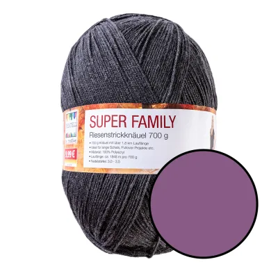 Createlli Super Family Riesen Strickknäuel 700 g
