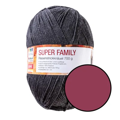 Createlli Super Family Riesen Strickknäuel 700 g
