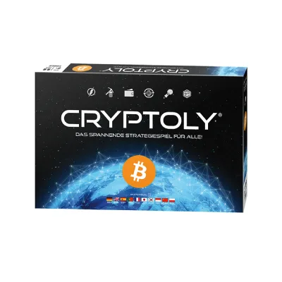 CRYPTOLY - Das Strategiespiel für die ganze Familie! Deutsche Version für 2-6 Spieler ab 8 Jahren