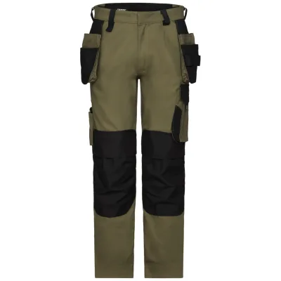 Dassy Arbeitsbundhose Rossi 201170 Gr. 56-MINUS kakigrün/schwarz