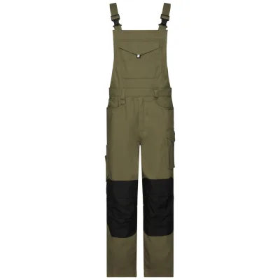 Dassy Arbeitslatzhose Ito 400172 PESCOPOS41 Gr. 46-MINUS kakigrün/schwarz