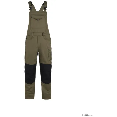 Dassy Arbeitslatzhose Ito Flex 400176 PESCORE42 Gr. 42-STANDARD kakigrün/schwarz