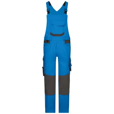 Dassy Arbeitslatzhose m. Kniepolstertaschen Tronix Next 400169 Gr. 42-STANDARD azurblau/anthrazit