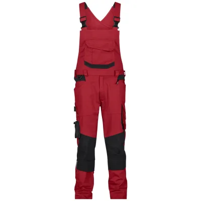 Dassy Arbeitslatzhose m. Kniepolstertaschen Tronix Next 400169 Gr. 50-MINUS rot/schwarz