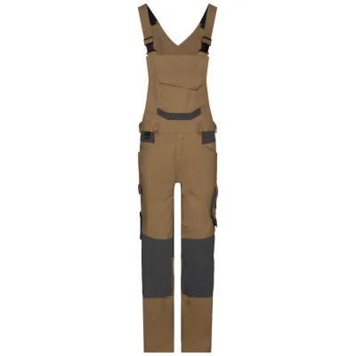 Dassy Arbeitslatzhose m. Kniepolstertaschen Tronix Next 400169 Gr. 50-STANDARD lehmbraun/anthrazit