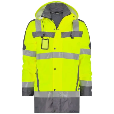 Dassy DASSY® Limasol Warnschutz Parka PES70 STANDARD 500132 Gr. XL neongelb/zementgrau