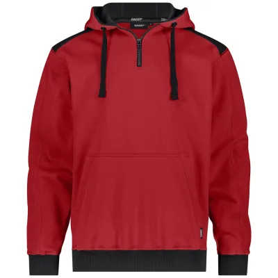 Dassy Kapuzensweatshirt INDY Next 300569 COPESRE90 Gr. 3XL rot/schwarz