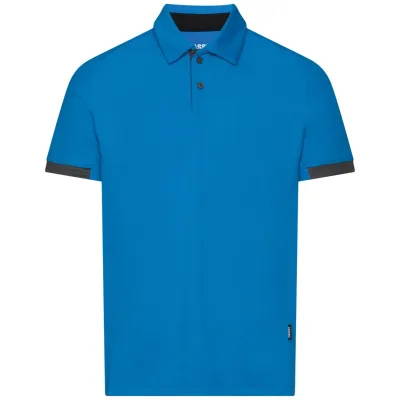 Dassy Poloshirt 710079 Traxion Next PESRE44 Gr. L AZURBLAU/ANTHRAZITGRAU