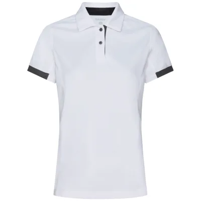 Dassy Poloshirt Traxion Next Women 710085 PESRE44 Gr. L weiß/anthrazit