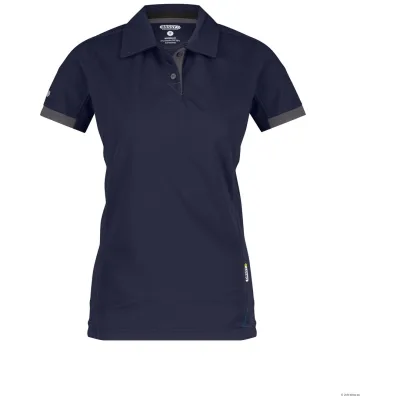 Dassy Poloshirt Traxion Women 710034 PES44 Gr. XL nachtblau/anthrazitgrau