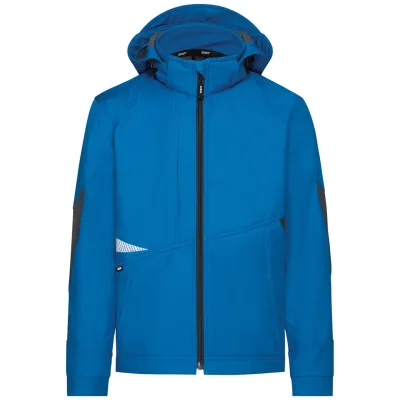 Dassy Softshelljacke Gravity Next 300574 PESRE21 Gr. 2XL azurblau/anthrazit