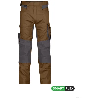 Dassy Stretch-Arbeitsbundhose Dynax 200980 PESCO41 Gr. 50-STANDARD lehmbraun/anthrazitgrau