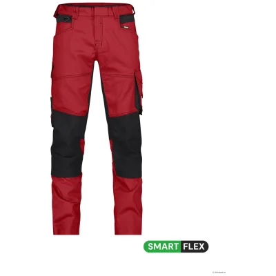 Dassy Stretch-Arbeitshose Dynax Damen 201001 PESCO41 Gr. 40-STANDARD rot/schwarz
