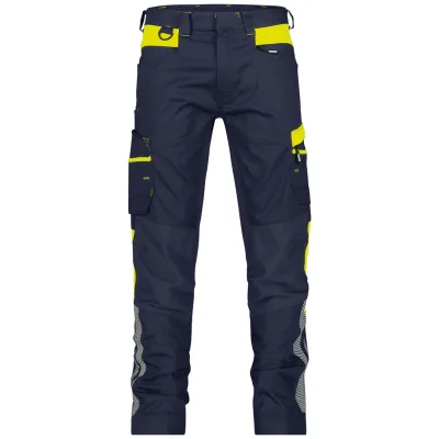 Dassy Stretch-Arbeitshose Hong Kong PESCO41 201099 PLUS Gr. 56 nachtblau/neongelb