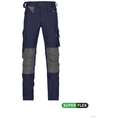 Dassy Stretch-Arbeitshose Impax 201038 PACOSPA30 Gr. 44-STANDARD nachtblau/anthrazitgrau