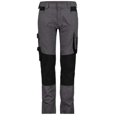 Dassy Stretch-Arbeitshose mit Kniepolstertaschen 201161 Gr. 38 anthrazit/schwarz