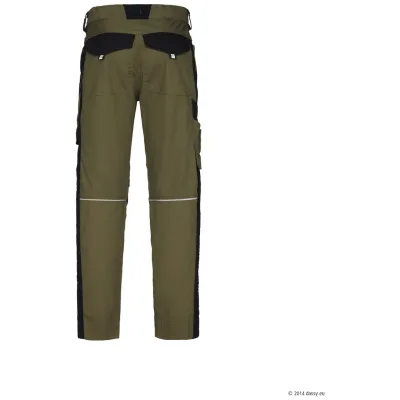 Dassy Stretch-Arbeitshose Ponti Flex 201207 PESCORE42 Gr. 66-STANDARD kakigrün/schwarz