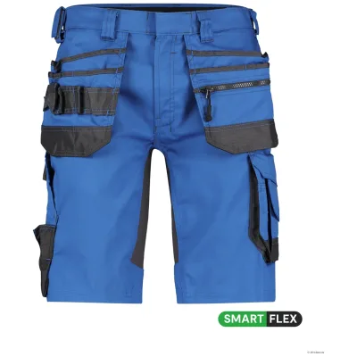 Dassy Stretch-Arbeitsshorts Trix 250083 PESCO41 Gr. 44 azurblau/anthrazitgrau