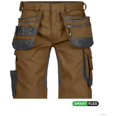 Dassy Stretch-Arbeitsshorts Trix 250083 PESCO41 Gr. 62 lehmbraun/anthrazitgrau