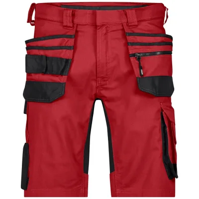 Dassy Stretch-Arbeitsshorts Trix Next 250114 PESCORE41 Gr. 46 rot/schwarz
