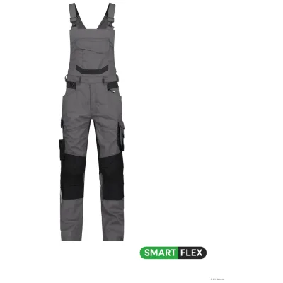 Dassy Stretch-Latzhose mit Taschen Tronix 400163 PESCO41 Gr. 44-STANDARD anthrazitgrau/schwarz